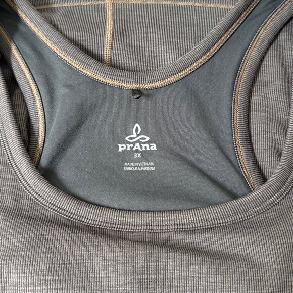 Prana Becksa Tank Top Womens 3X Padded Hiking Camping Outdoor Workout Gym - Picture 7 of 13